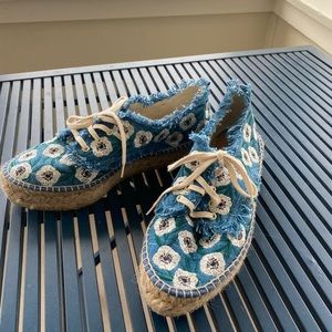 Loeffler Randall Alfie Denim Espadrilles